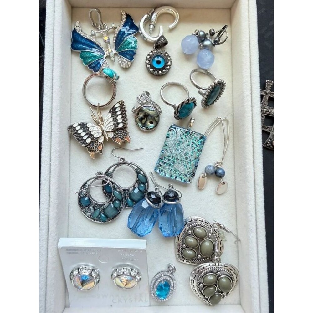 Jewelry Lot Sterling Evil Eye